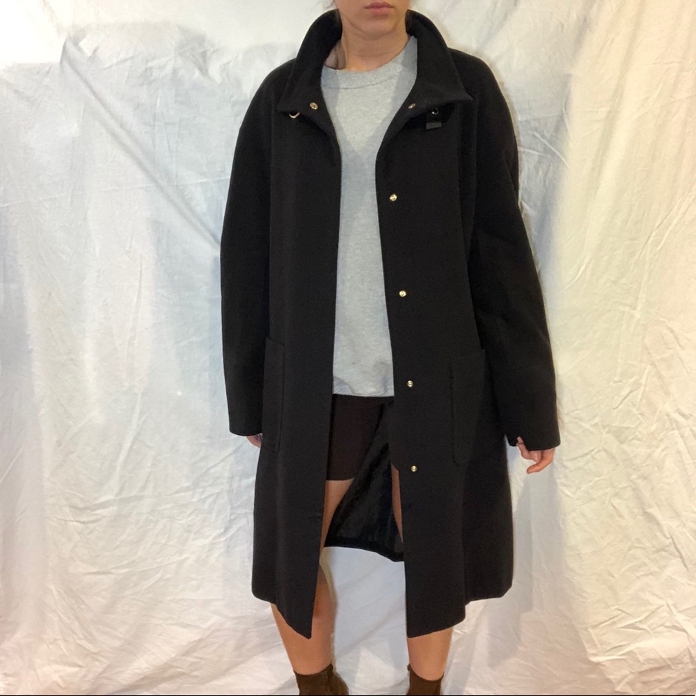 LES COPAINS WOOL CASHMERE BLEND COAT
